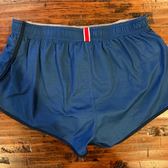 Tracksmith Blue Athletic Shorts - Picture 2 of 3